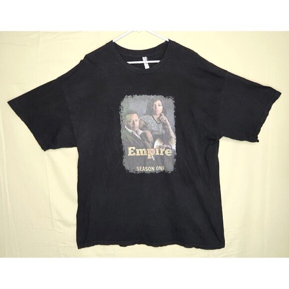 Empire TV Show T-Shirt Alstyle Terrance Howard Black Heavyweight Mens Unisex XXL - Picture 1 of 11